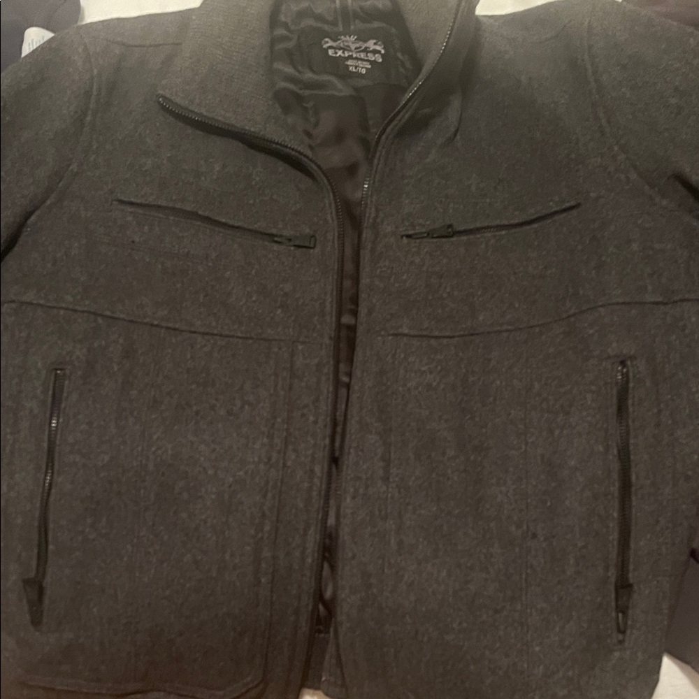 Express Charcoal Outerwear